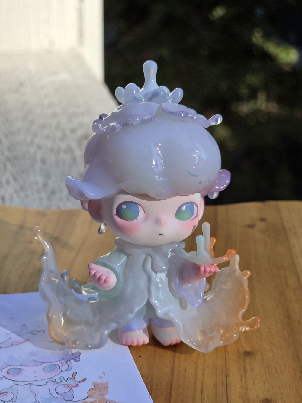 Dimoo Shapes In Nature The Raindrop Pop Mart